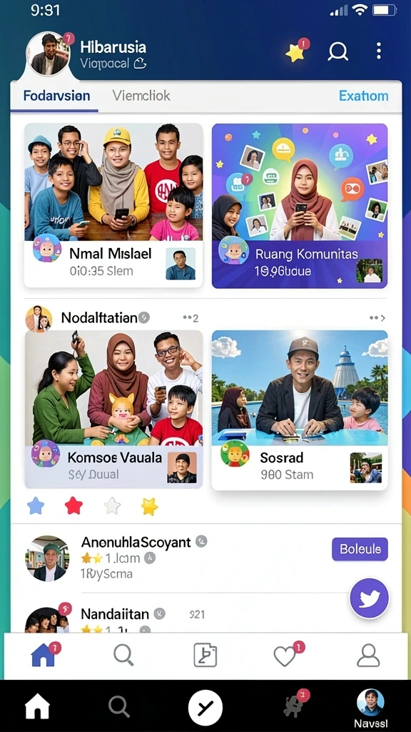 Komunitas aktif untuk bertukar tips dan strategi.