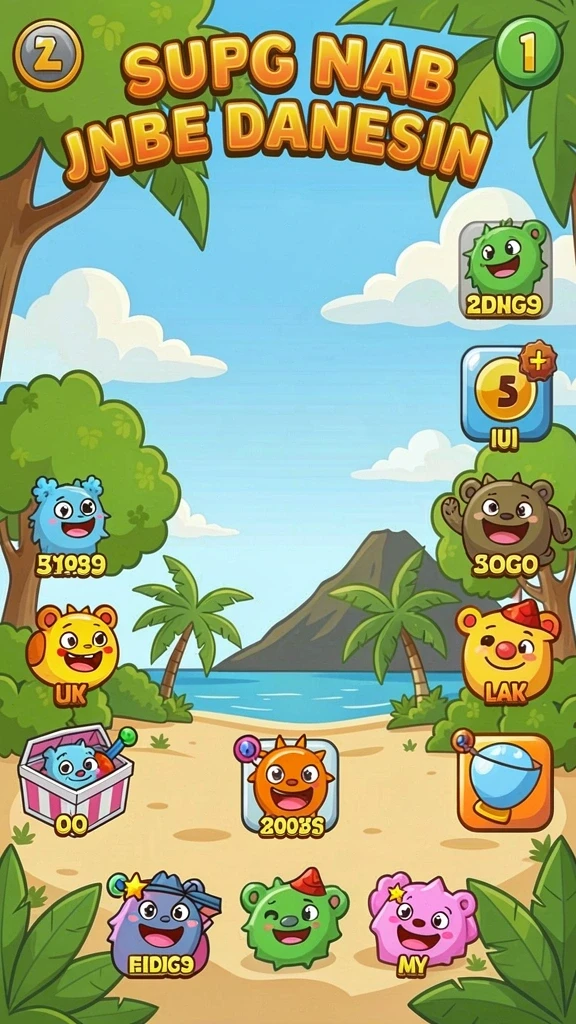 Tampilan antarmuka utama game 8368SLOT.