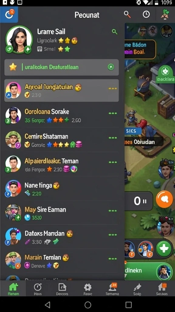 Animasi yang halus saat memutar gulungan.