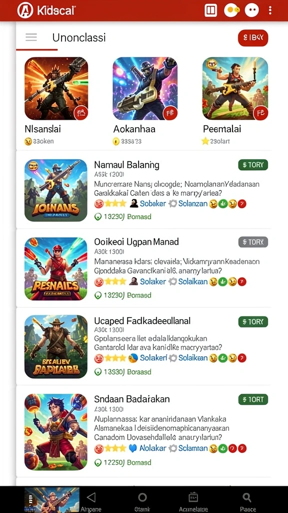 Tampilan antarmuka pengguna yang intuitif.