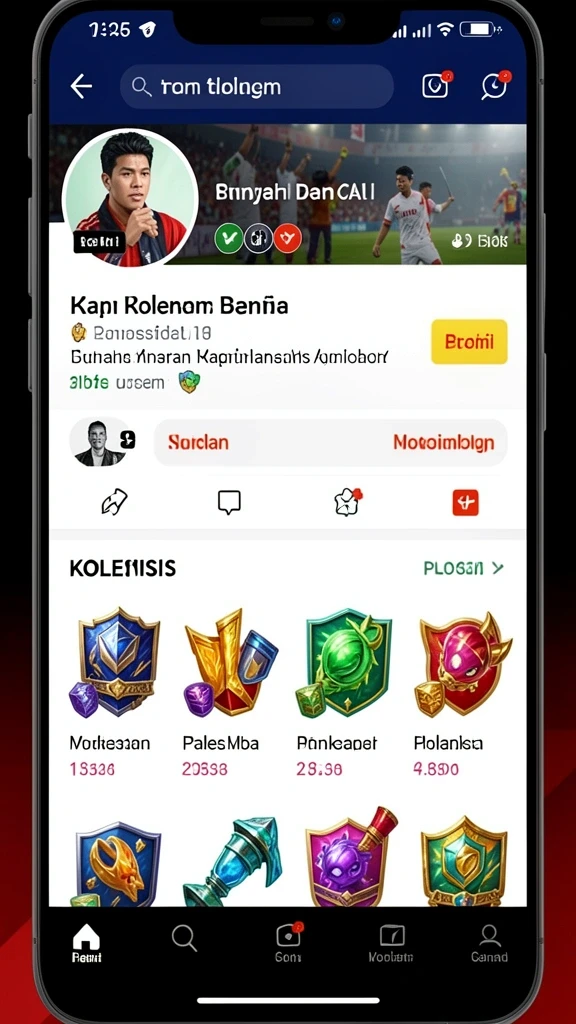 Karakter yang beragam dengan latar belakang menarik.
