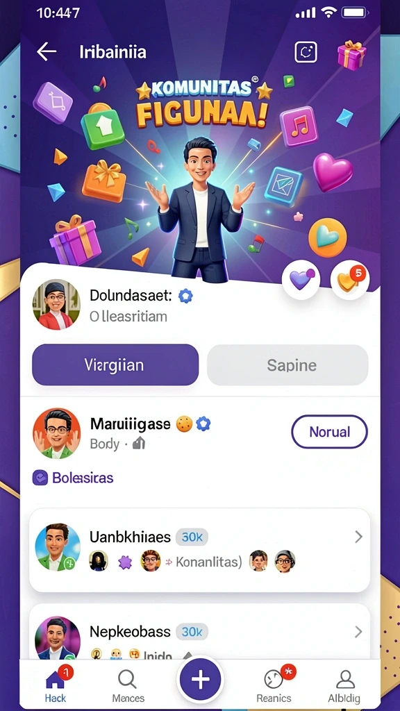 Tampilan grafis yang menawan dan interaktif.
