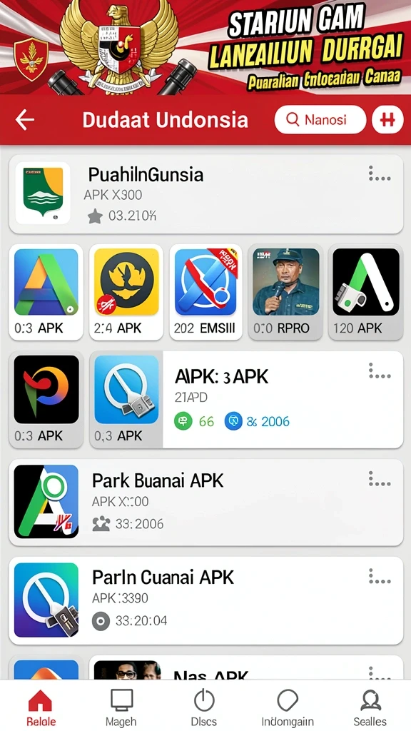 Variasi permainan yang menarik untuk semua pengguna.