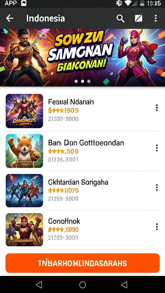 Karakter-karakter unik dengan cerita yang menarik.