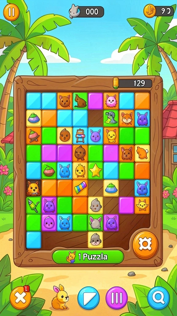 Tangkapan layar dari mode permainan multiplayer yang seru.