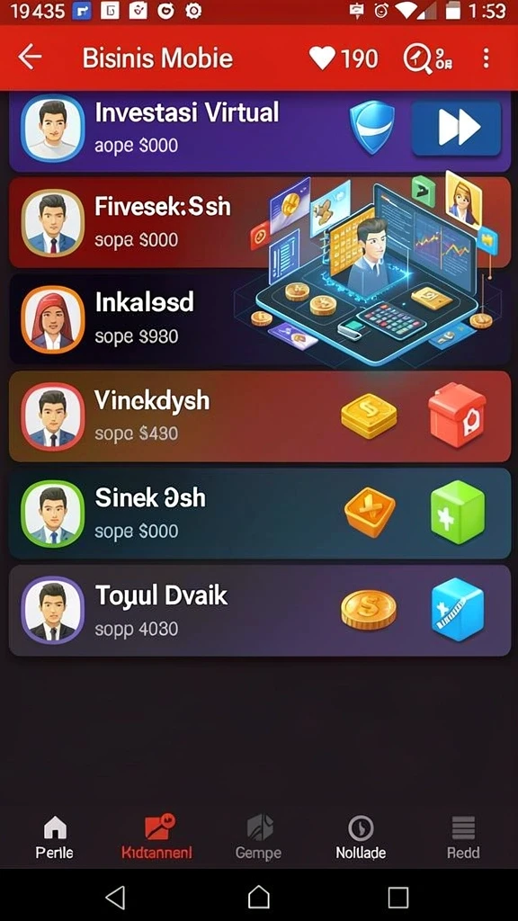 Grafis yang memukau dan lingkungan yang rimbun.