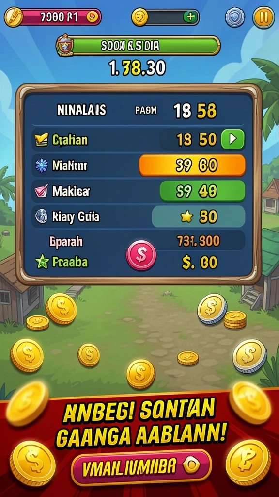 Fitur reward menarik yang menguntungkan bagi pemain.