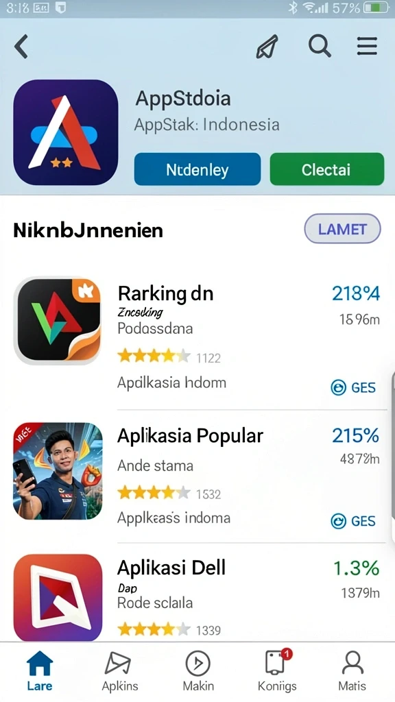 Screenshot aksi karakter dalam petualangan.