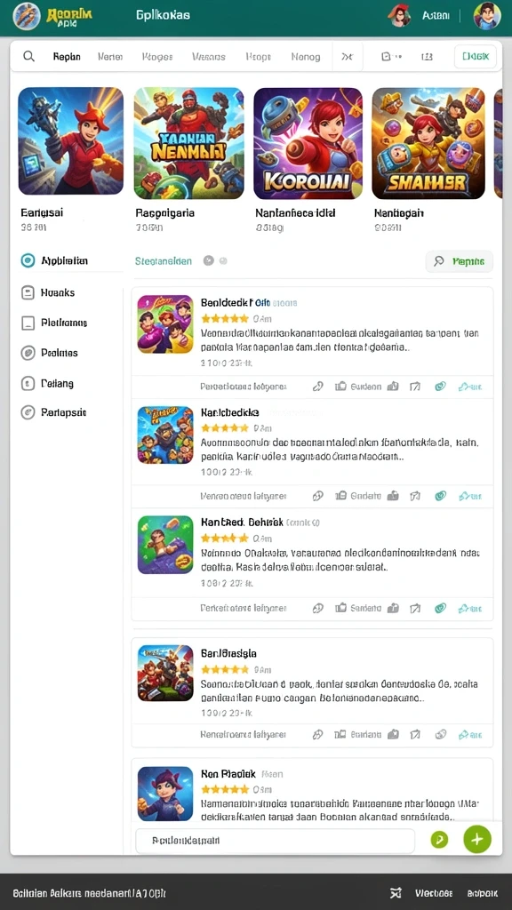 Mode permainan yang beragam dan menyenangkan.