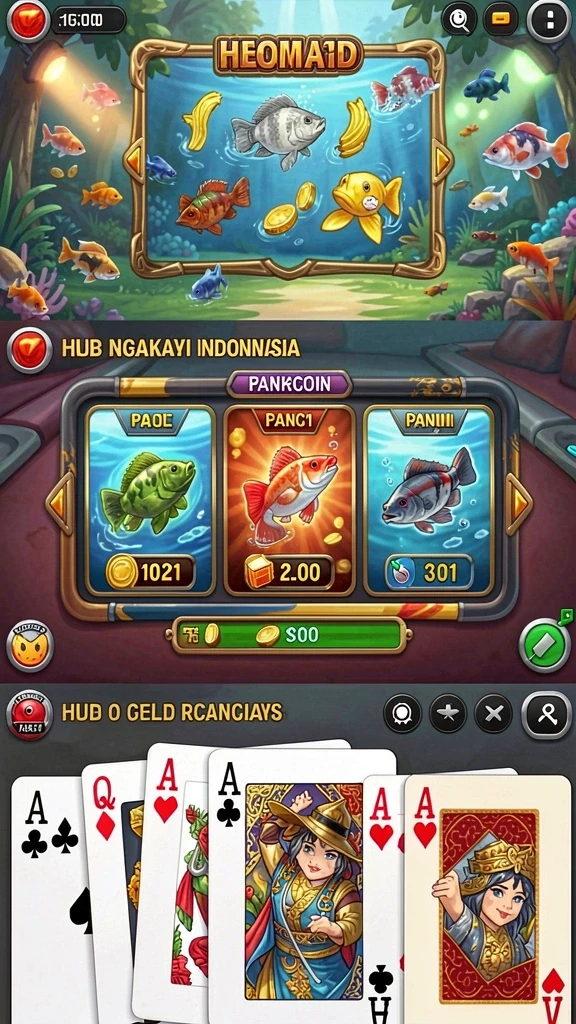 Menampilkan momen pertarungan epik dengan musuh yang tangguh.