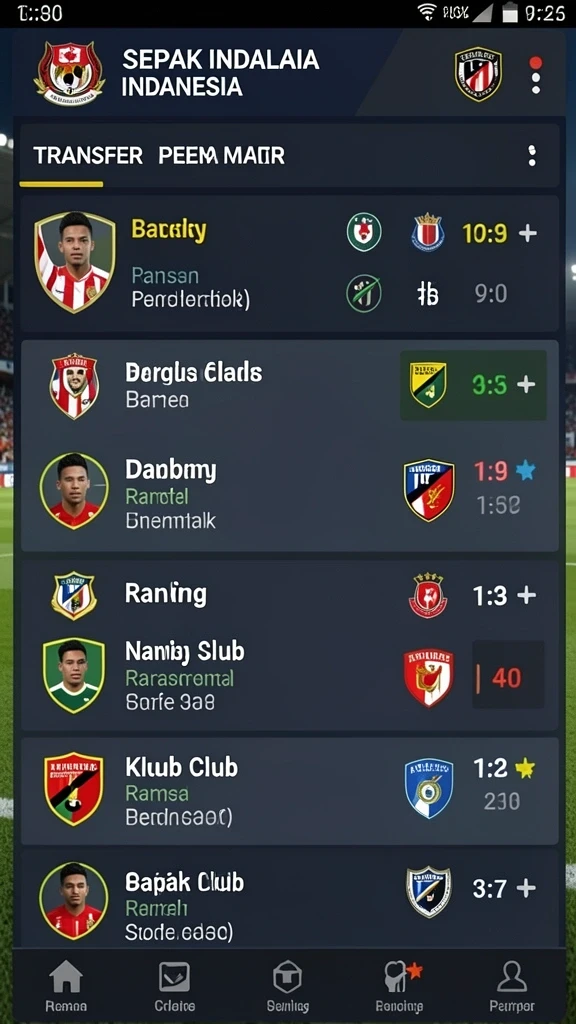 Tampilan antarmuka yang intuitif dan menarik.