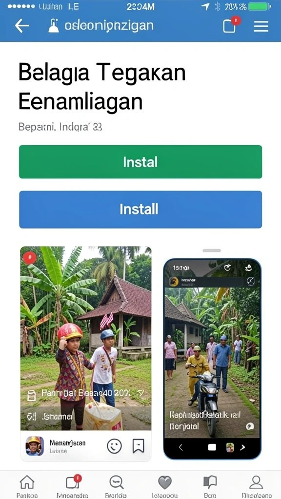 Gameplay yang seru dan menantang di setiap level.