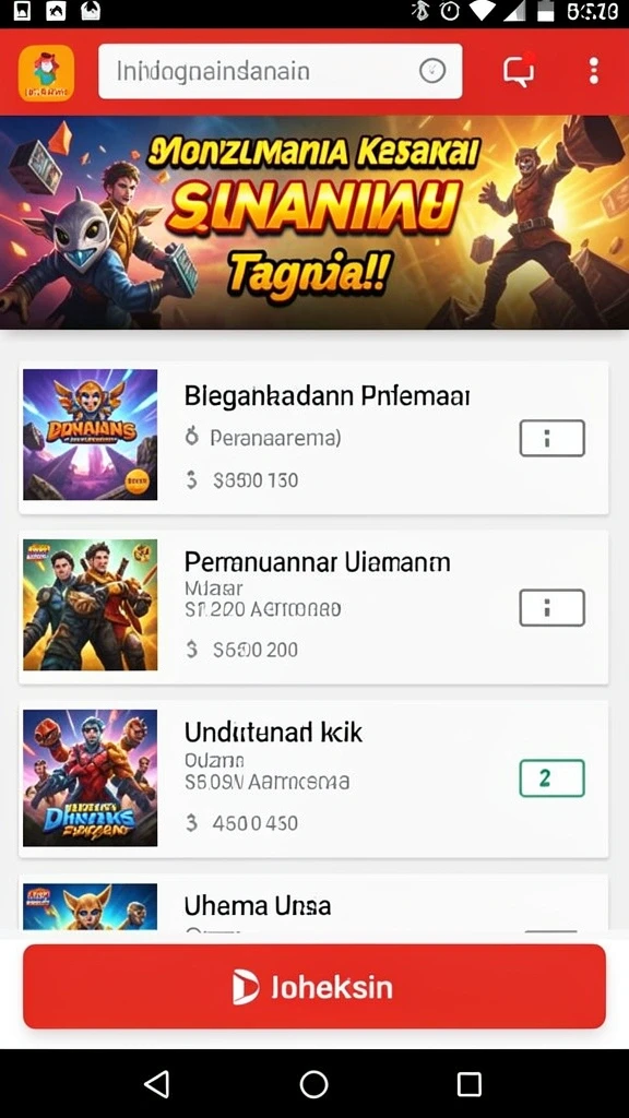 Gambaran fitur turnamen yang kompetitif dan menyenangkan.