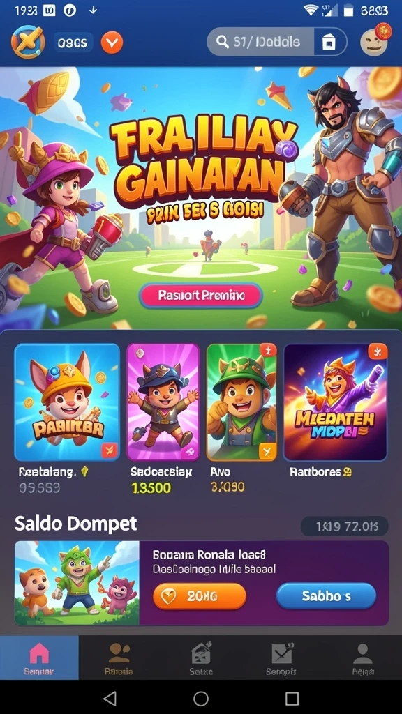 Pengalaman bermain yang seru dan interaktif.