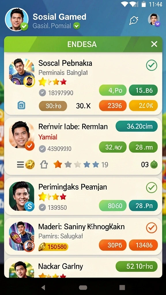 Contoh tampilan video yang sedang trending di JKTOK.