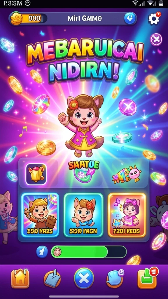 Level baru yang menantang dan penuh petualangan.