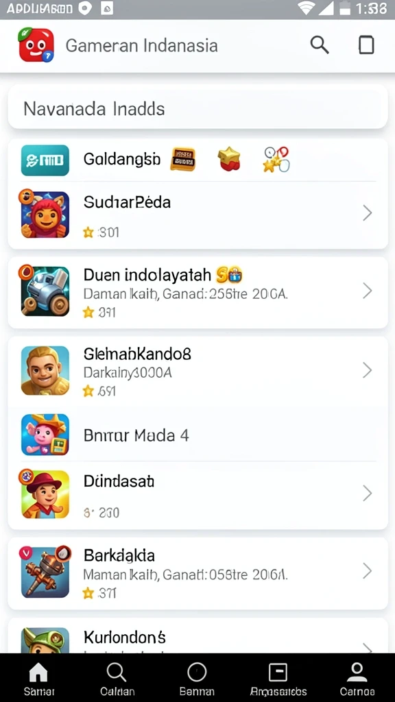 Karakter-karakter lucu yang siap menemani petualangan.