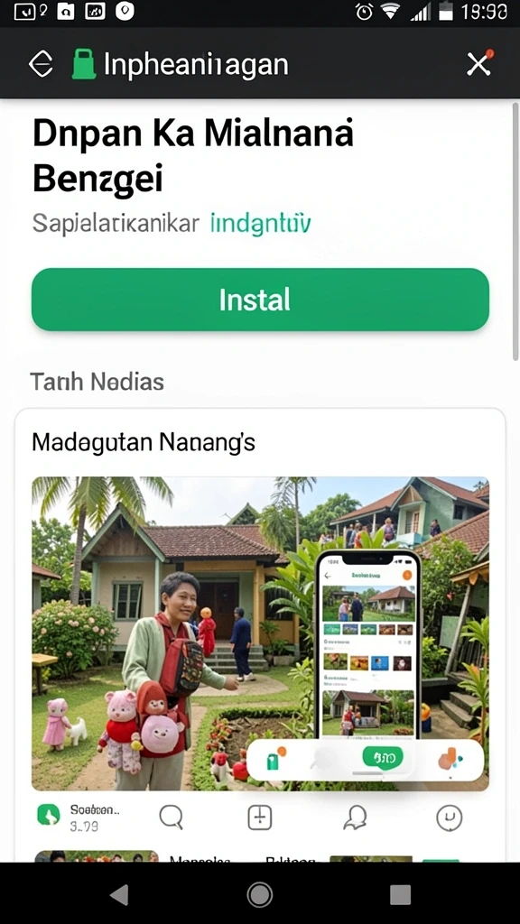 Screenshot menampilkan berbagai karakter dan unit yang unik.