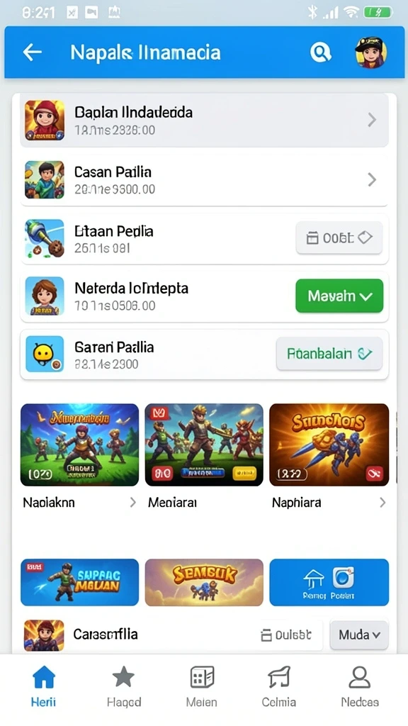 Gambaran aksi seru di salah satu level permainan.