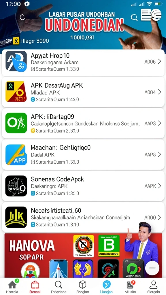 Tampilan antarmuka yang menarik dan mudah dinavigasi.