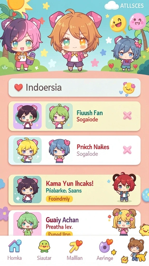 Screenshot menunjukkan keberagaman level yang bisa dijelajahi.
