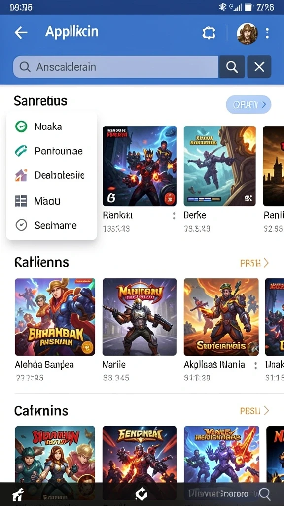 Fitur mode permainan yang beragam.