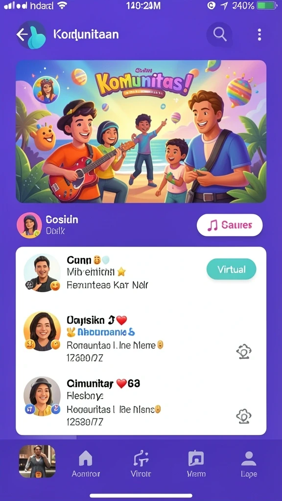 Karakter unik dengan kemampuan khusus untuk setiap gawai.