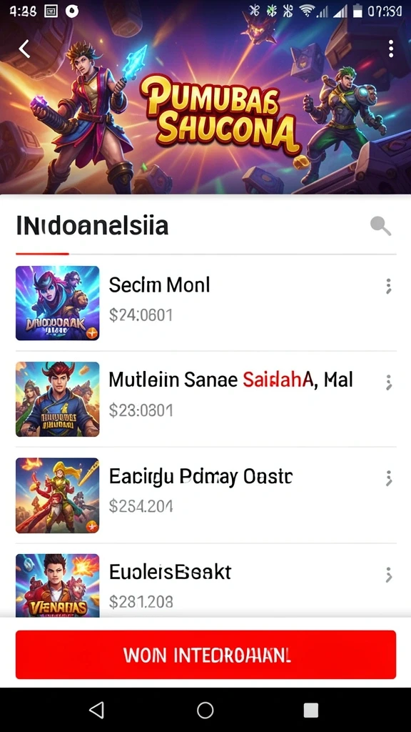 Berbagai pilihan permainan menarik dalam satu aplikasi.