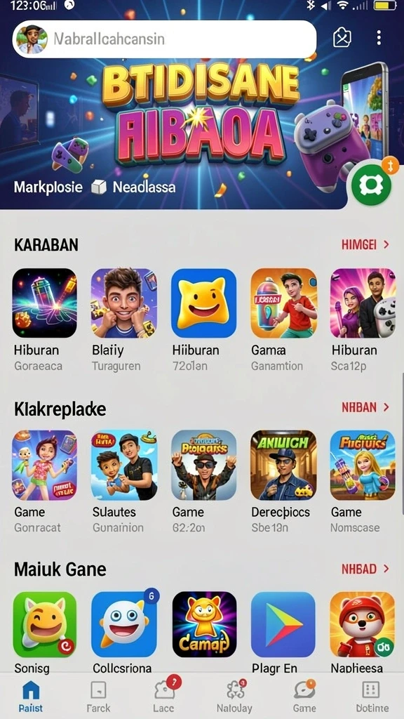 Efek suara yang membuat setiap aksi lebih hidup.