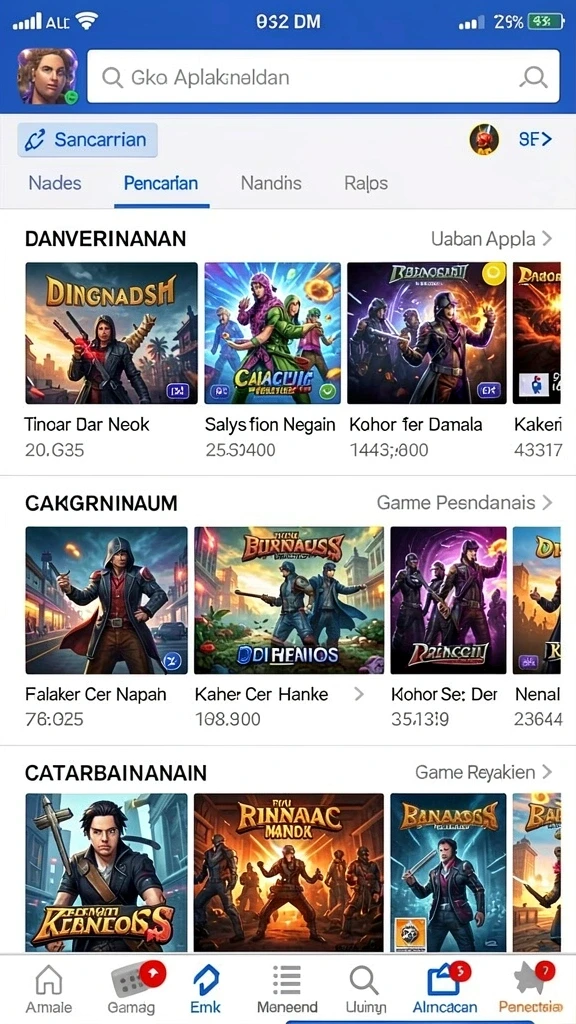 Karakter yang dapat dipilih sesuai dengan preferensi pemain.