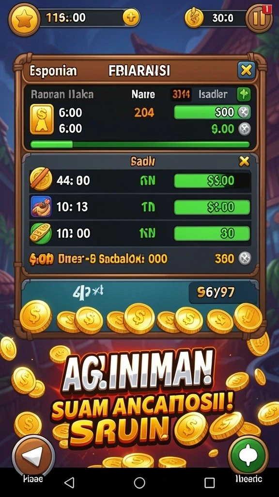 Tampilan antarmuka aplikasi MPO777 yang menarik dan mudah dinavigasi.