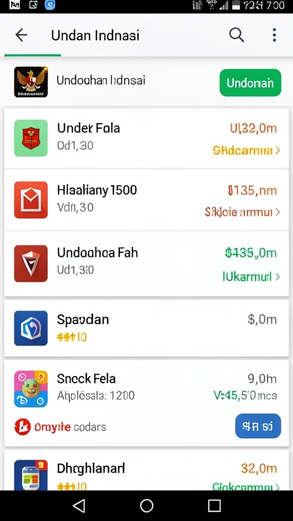 Varian permainan menghibur untuk semua pengguna.