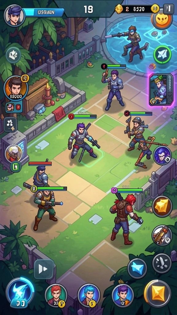 Fitur multiplayer yang memungkinkan bermain dengan teman.