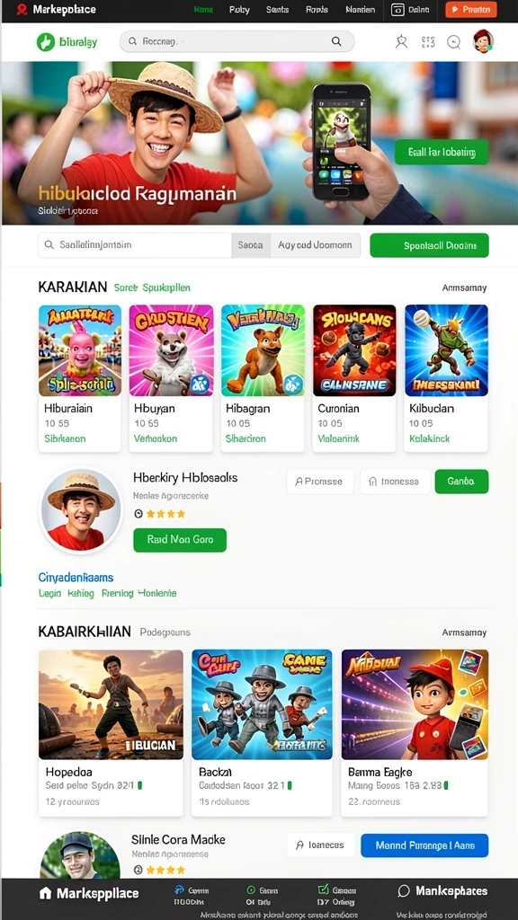 Tampilan antarmuka yang menarik dan intuitif.