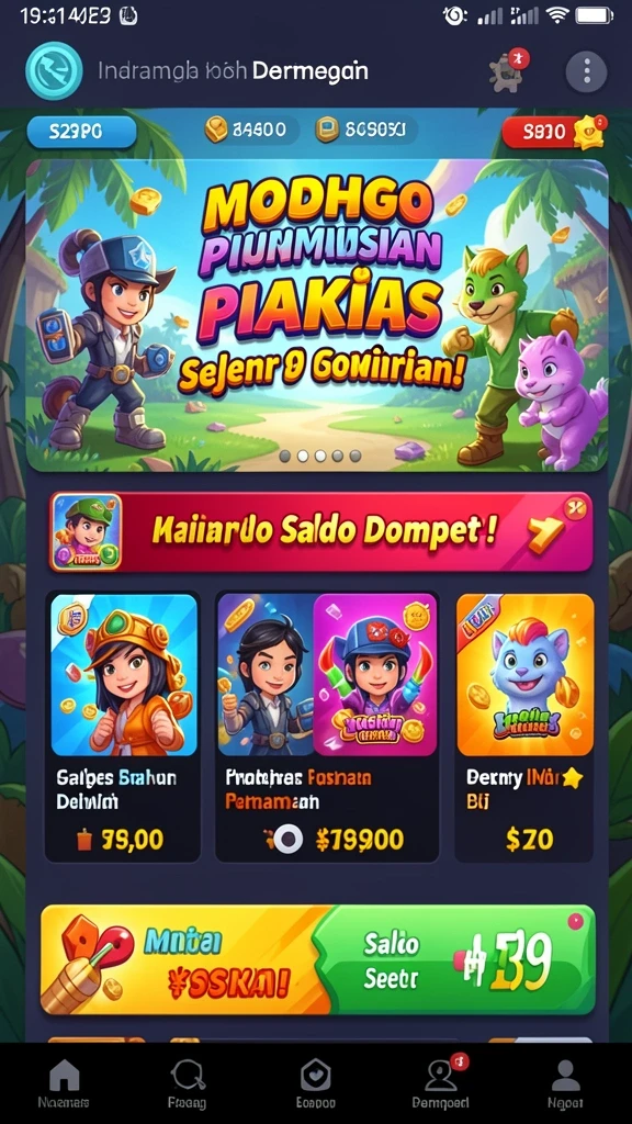 Kesempatan memenangkan hadiah menarik setiap pertandingan.