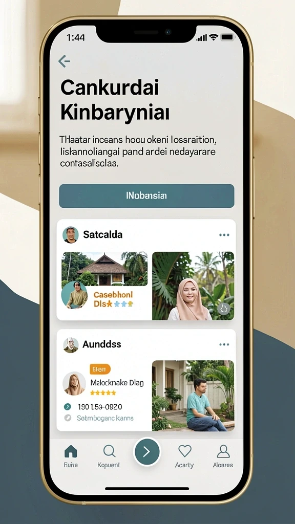 Tampilan antarmuka yang intuitif dan menarik.