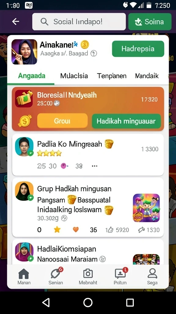 Mode multiplayer yang seru dan kompetitif.