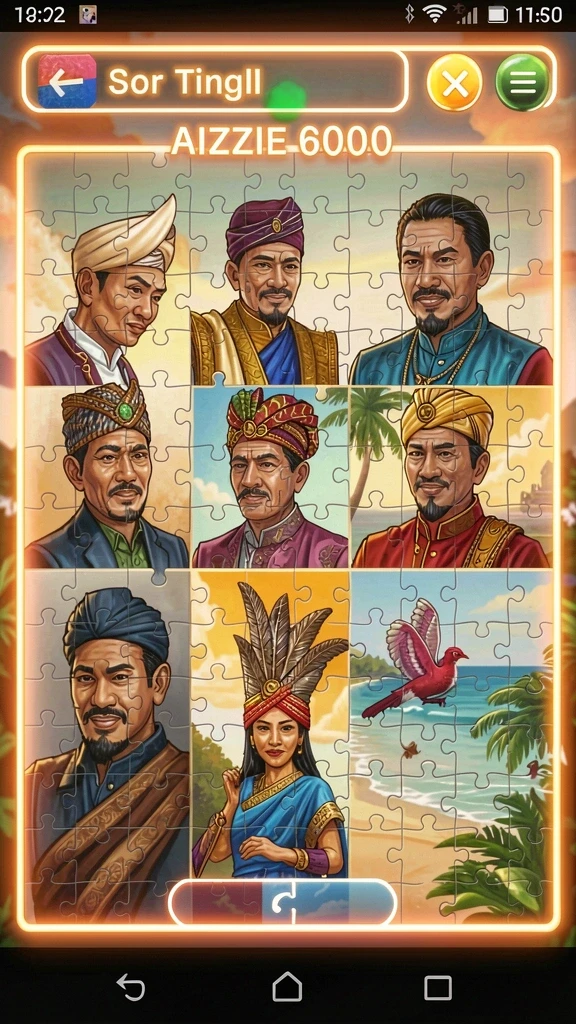 Tampilan antarmuka yang ramah pengguna.