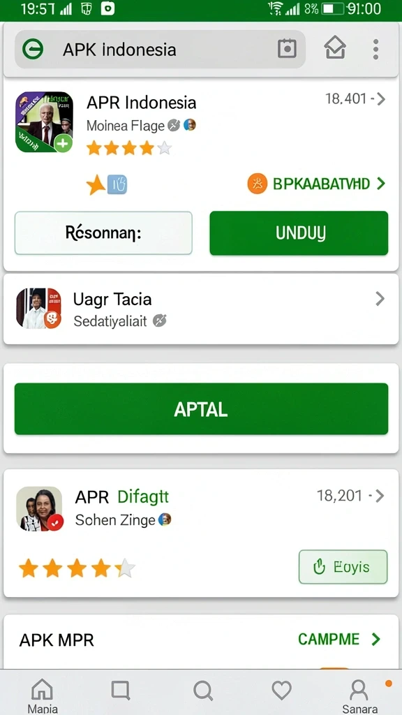 Tampilan awal SEHOKI dengan grafis yang menarik.