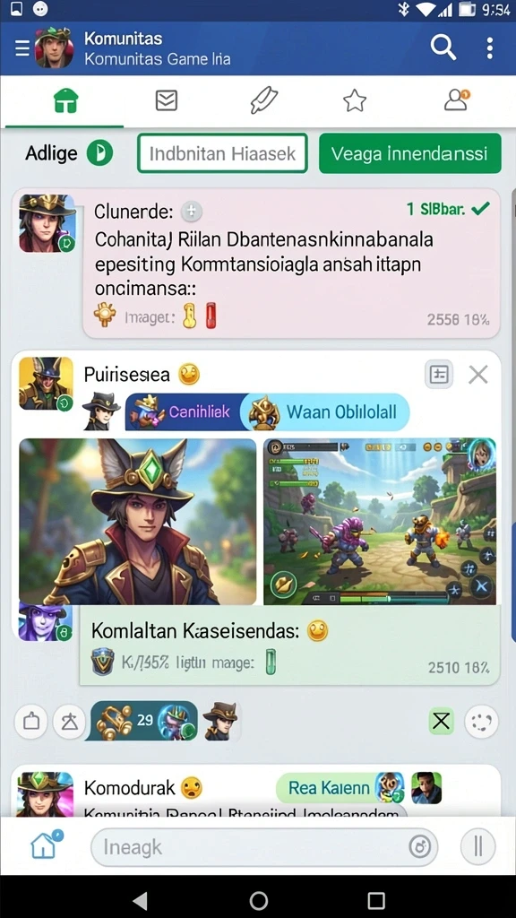 Tampilan antarmuka yang bersih dan modern.