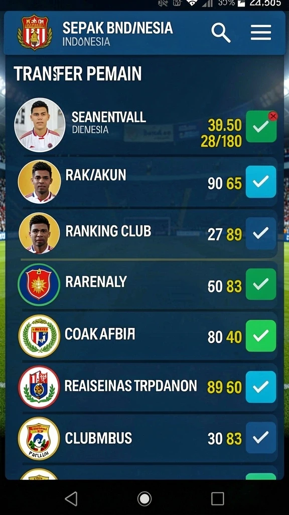 Tampilan antarmuka yang ramah pengguna.