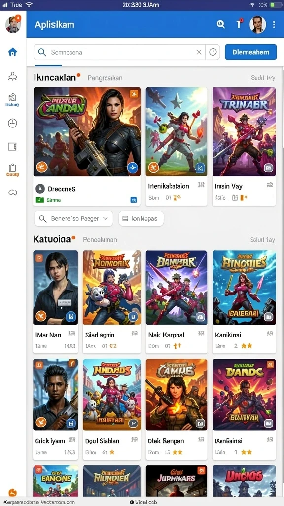 Tampilan utama game X88 yang menarik.