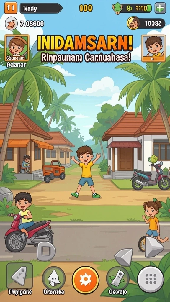 Tampilan utama aplikasi ZIATOGEL dengan pilihan permainan.